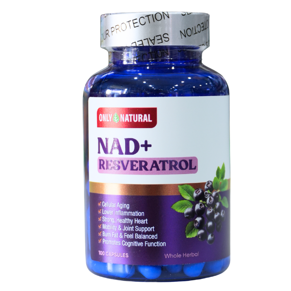 N.A.D. Plus Resveratrol 60 cápsulas