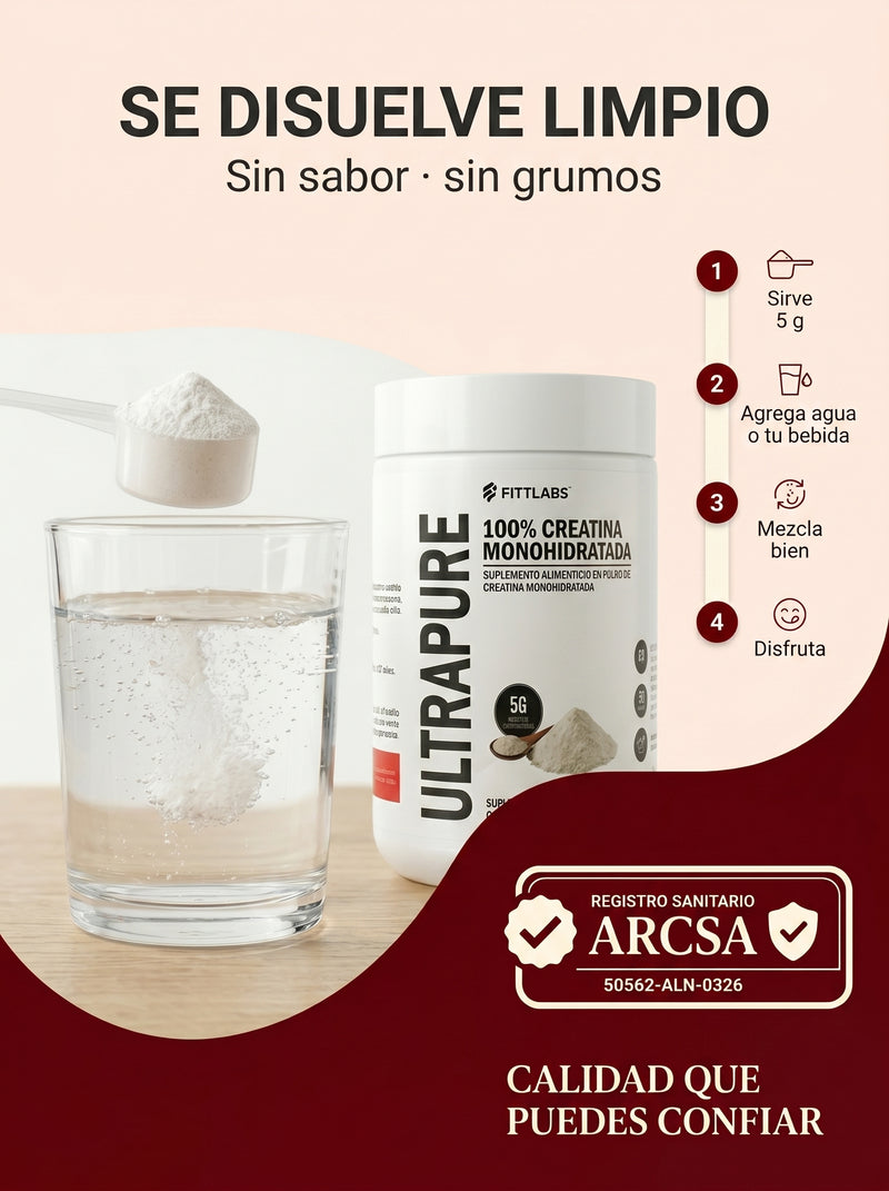 UltraPure Creatina Monohidratada