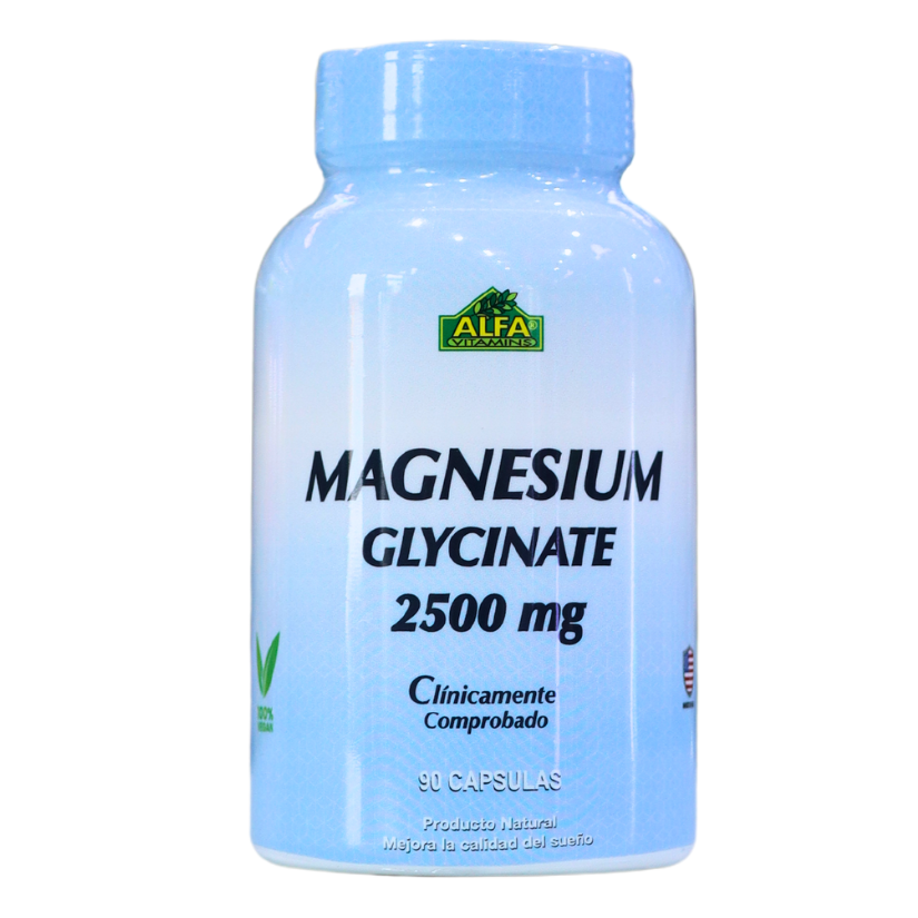 Magnesium Glycinate 875 mg 60 cápsulas