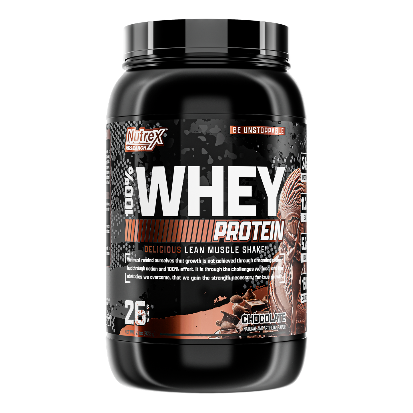 Nutrex 100% Whey Chocolate 5 lb