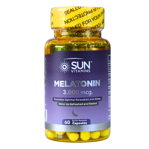 Melatonin 3000 mcg + Vit B6 60 cápsulas