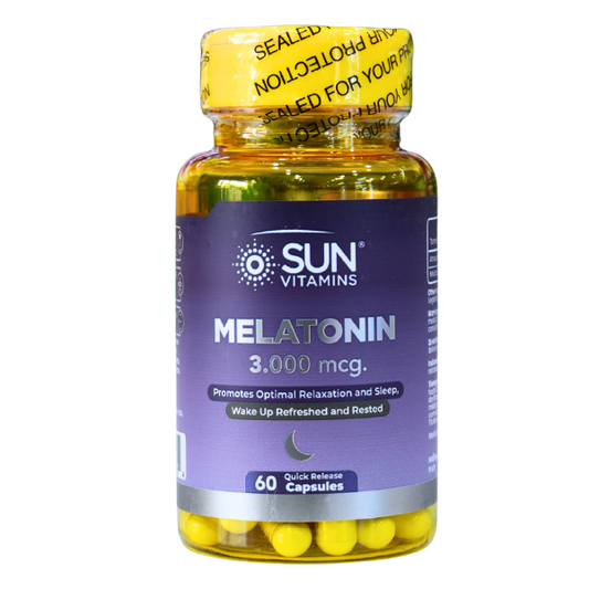 Melatonin 3000 mcg + Vit B6 60 cápsulas