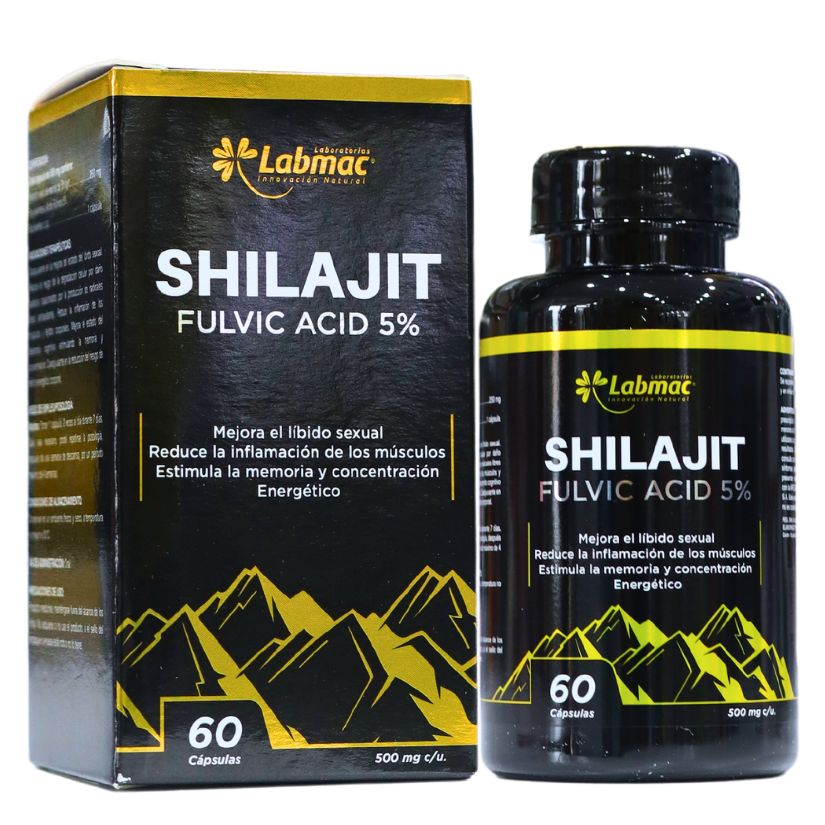 Shilajit Premium 60 cápsulas