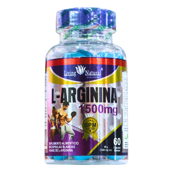L-Arginina Premium 1500 mg 100 cápsulas
