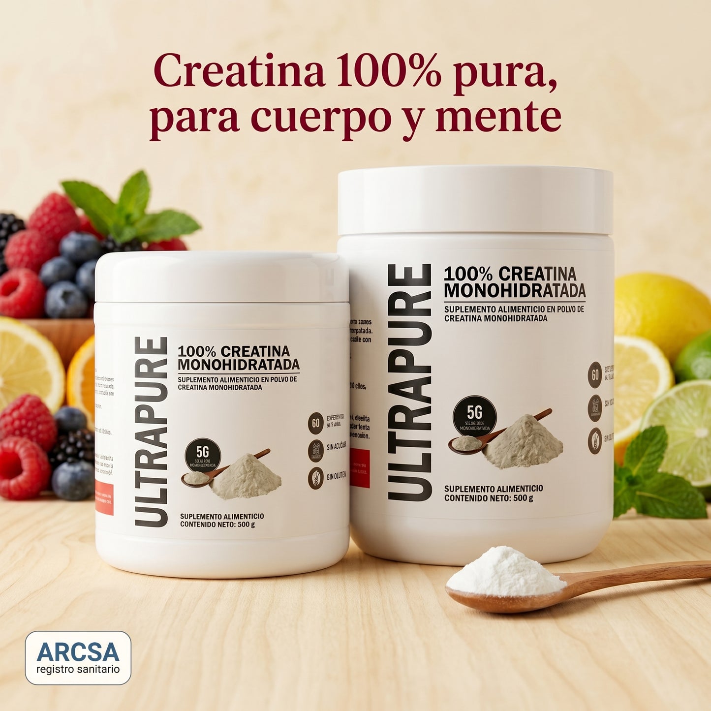 UltraPure Creatina Monohidratada