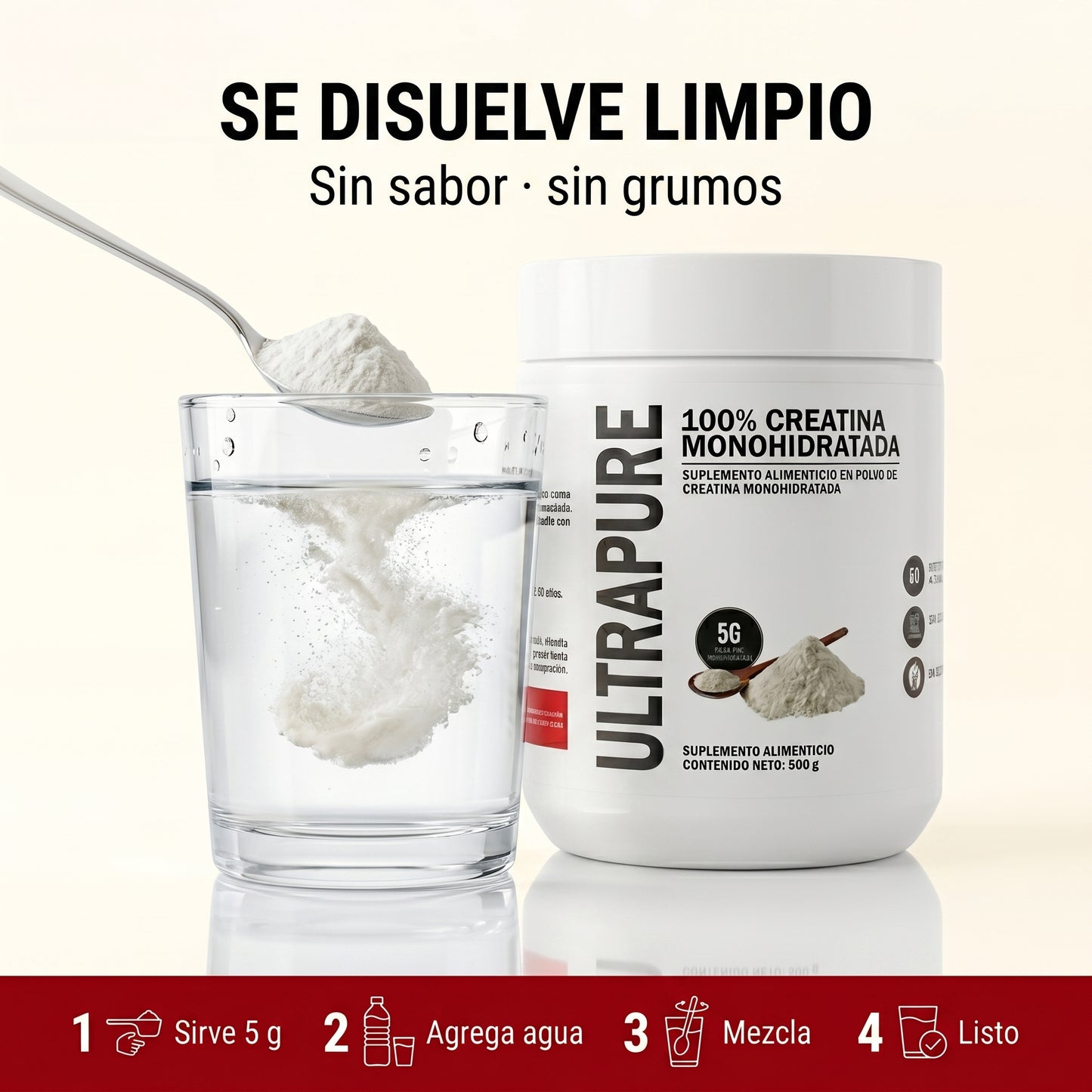 UltraPure Creatina Monohidratada