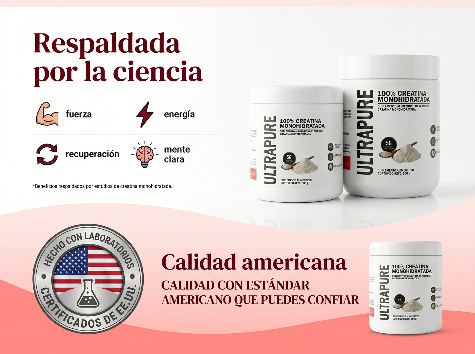 UltraPure Creatina Monohidratada