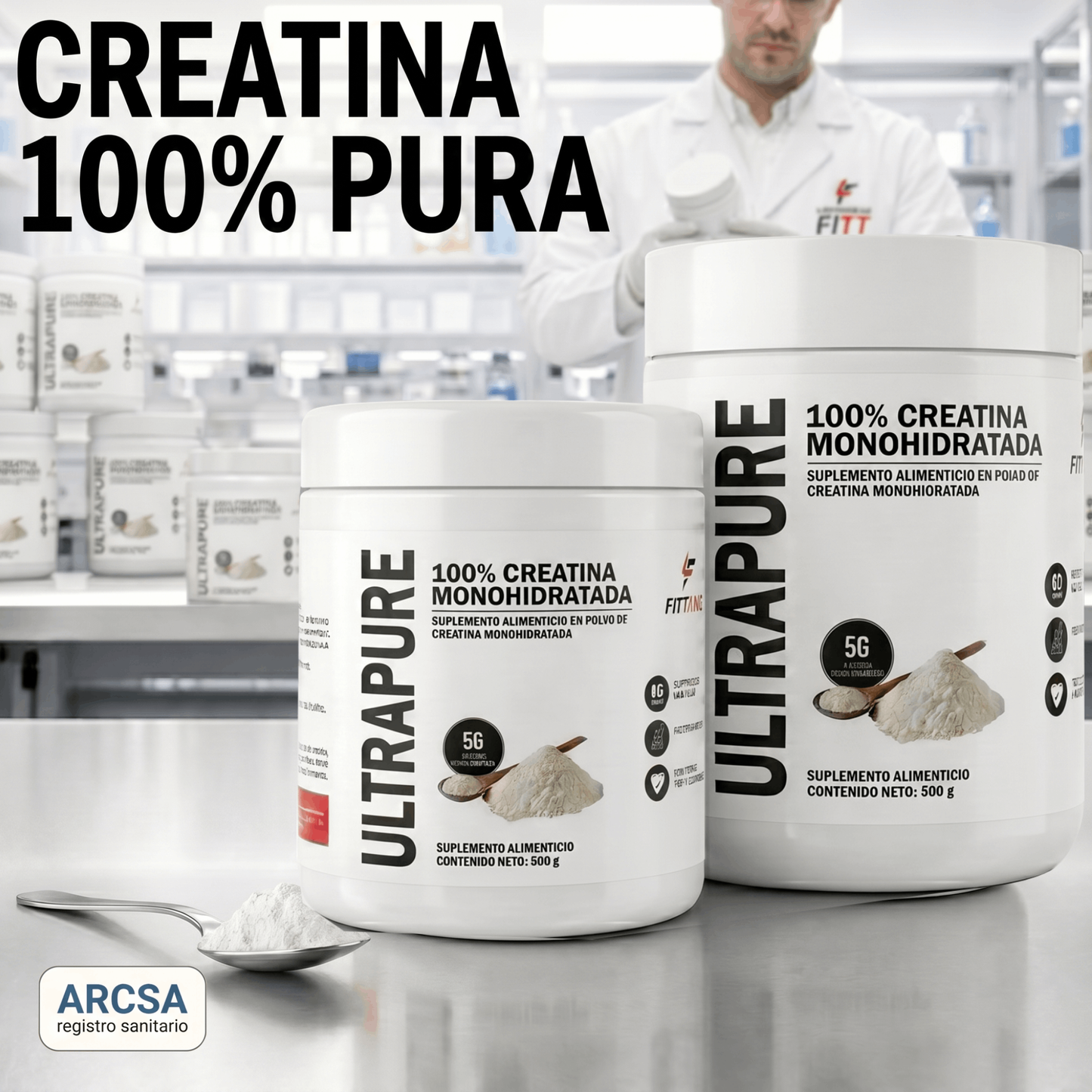 UltraPure Creatina Monohidratada